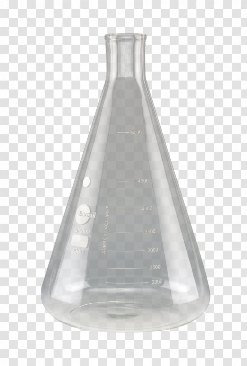 Glass Bottle Laboratory Flasks Liquid - Flask - Glassware Transparent PNG