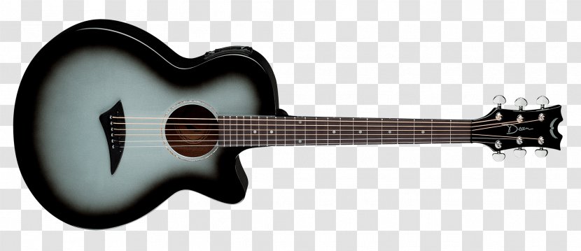 Dean Guitars Acoustic-electric Guitar Musical Instruments - Silhouette - Acoustic Transparent PNG