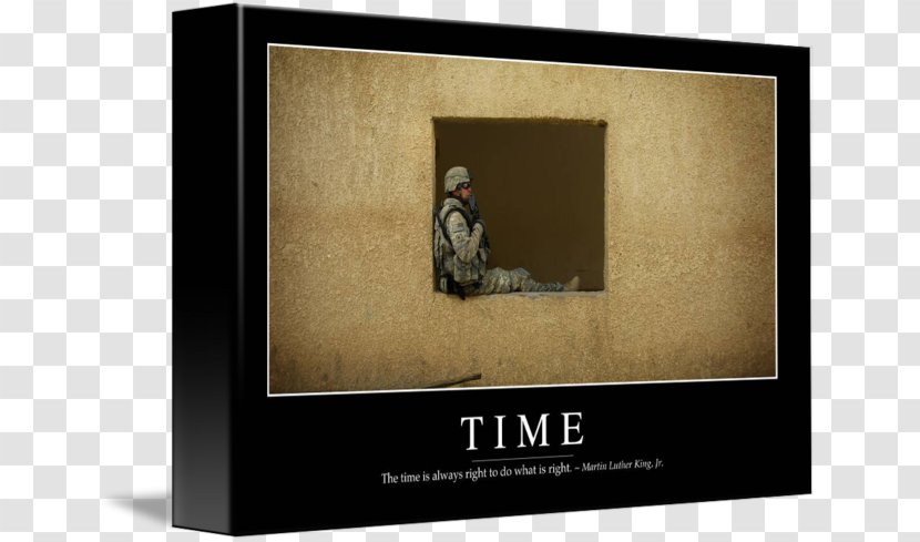 Motivational Poster Picture Frames Time Transparent PNG
