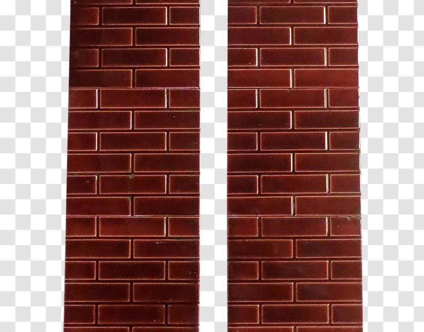 Brickwork Wall Tile Fireplace - Chimney - Glazed Transparent PNG