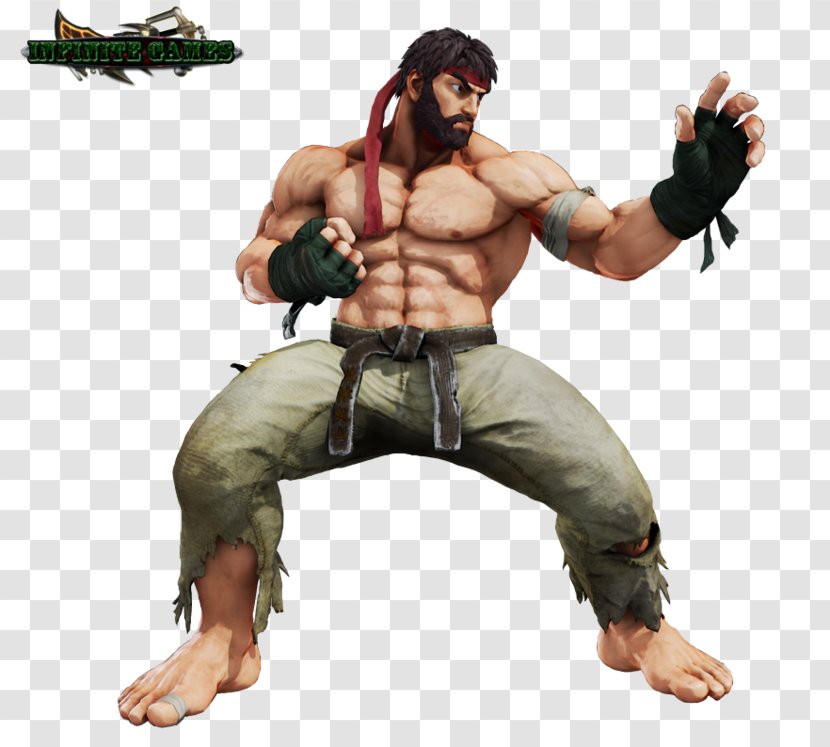 Street Fighter V Ryu Rendering Ibuki Video Game - Aggression Transparent PNG