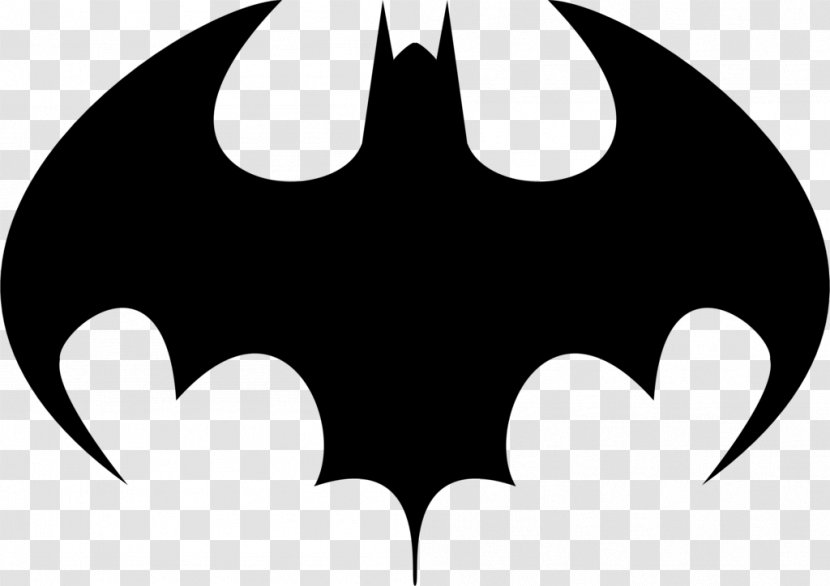 Batman Joker Logo Bat-Signal Silhouette - Batmobile - Cartoon Superman Transparent PNG