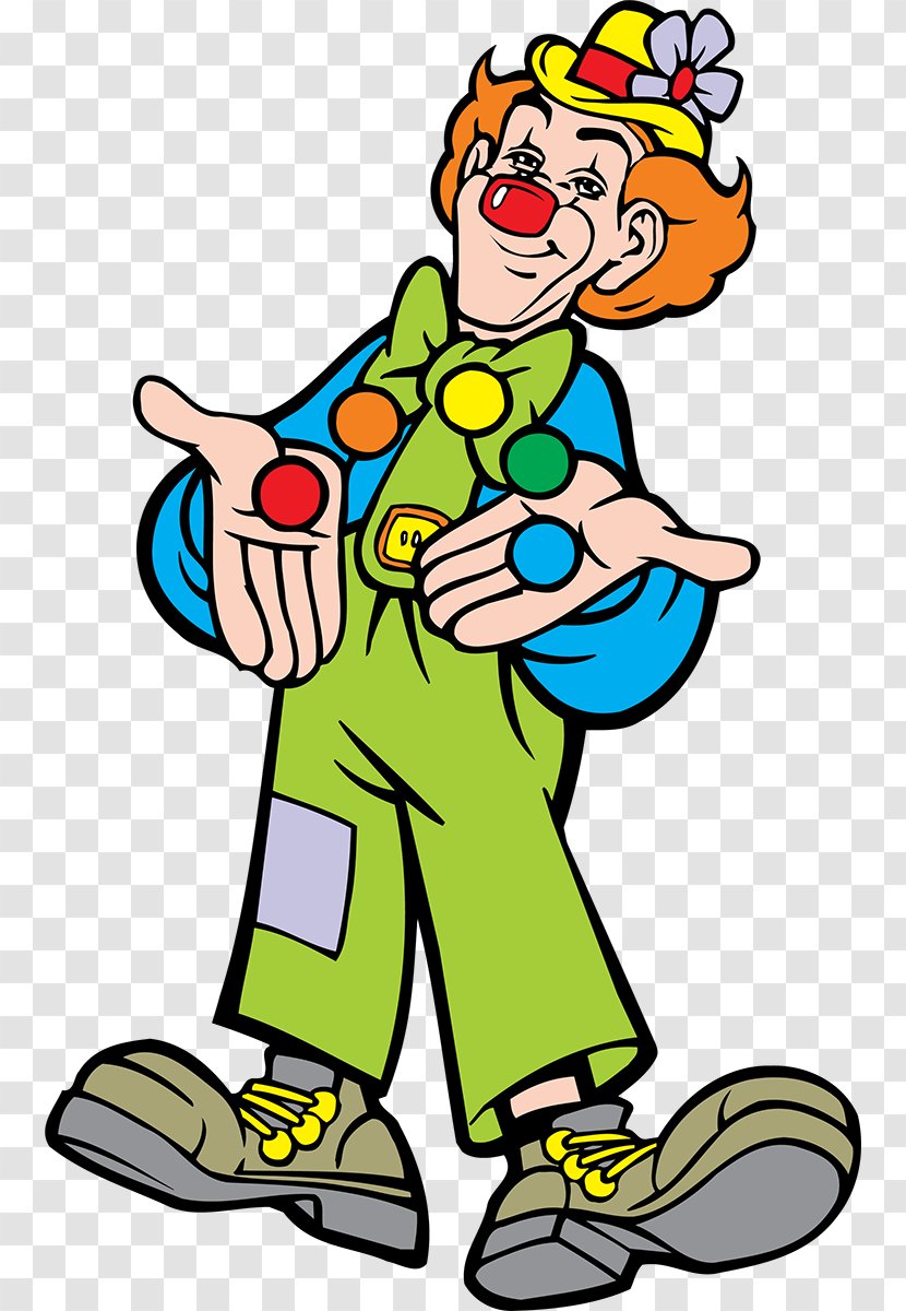 Clown #2 Circus Clip Art - Artwork Transparent PNG