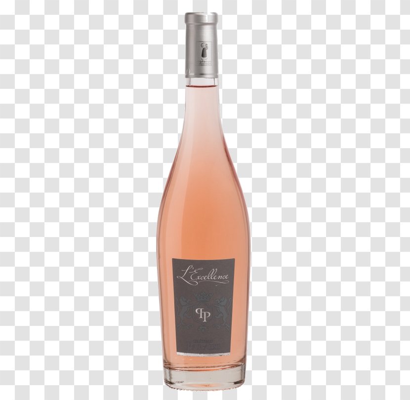 Wine Rosé Chateau Paradis Le Luc En Provence Côtes-de-provence AOC Champagne - Distilled Beverage Transparent PNG