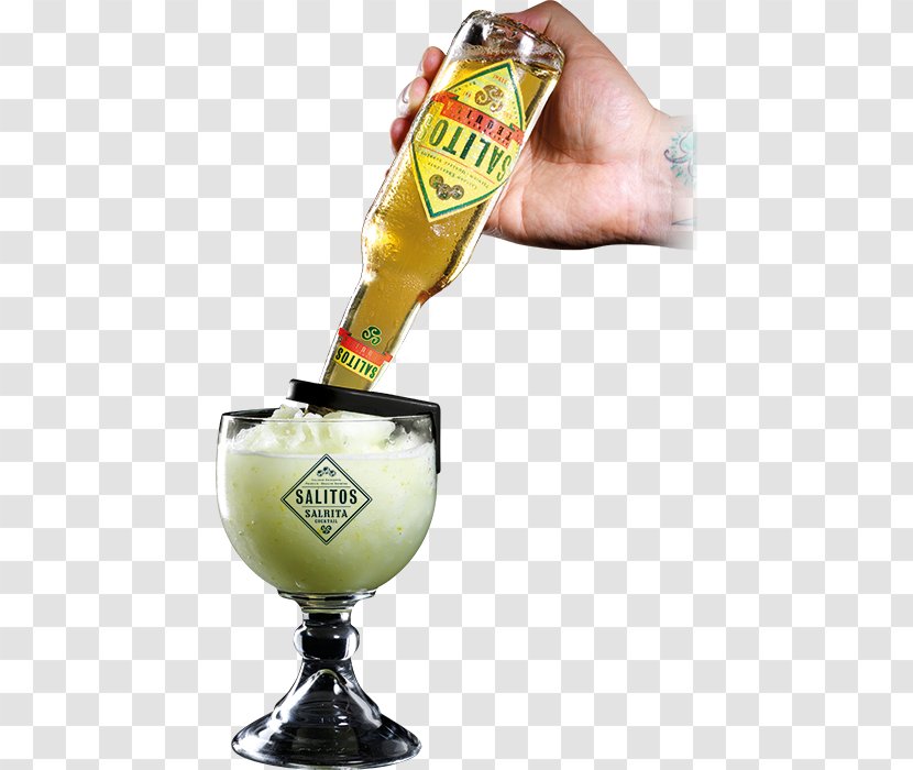 Beer Cocktail Salitos Tequila - Shaker - In Hand Transparent PNG
