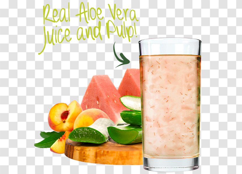 Limeade Health Shake Cocktail Garnish Smoothie Non-alcoholic Drink - Peach Transparent PNG