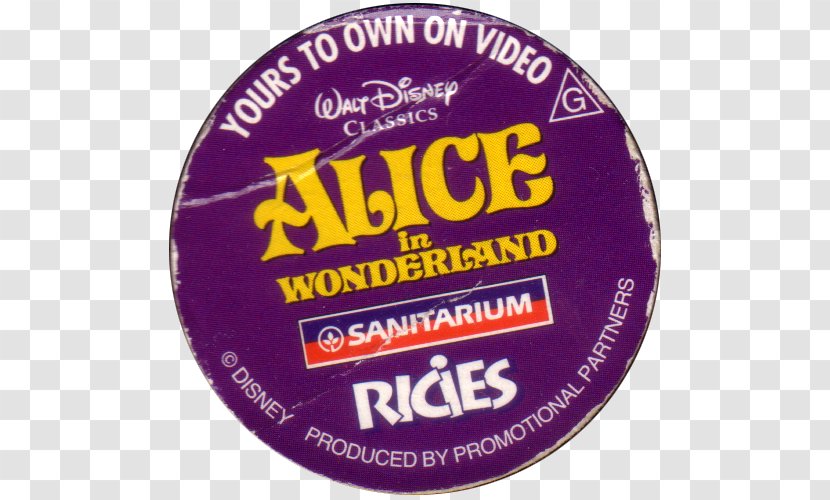 Alice's Adventures In Wonderland Product Child Purple Font - Ring - 1996 Disney Dollars Transparent PNG