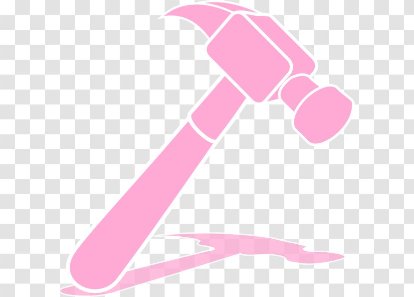 Claw Hammer Clip Art - Magenta - Charming Transparent PNG