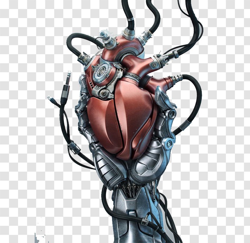 Artificial Heart Valve Anatomy - Flower - Deep Red Mechanical Transparent PNG