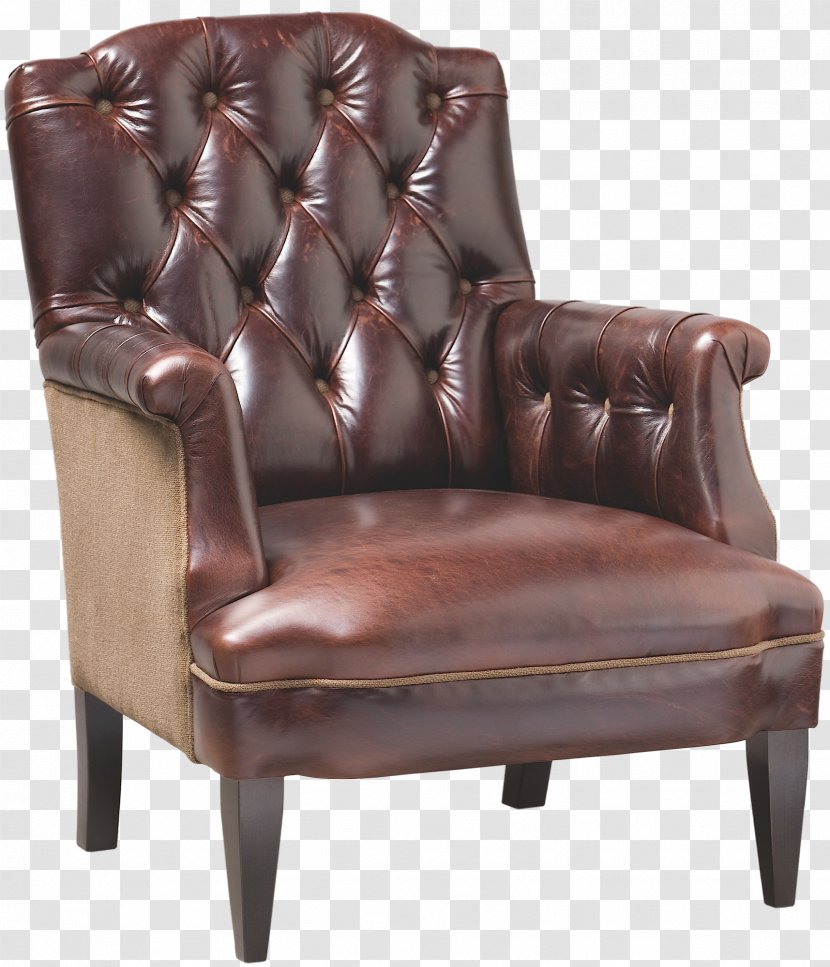 Club Chair Leather Couch Furniture Koltuk - Brown - Recliner Transparent PNG