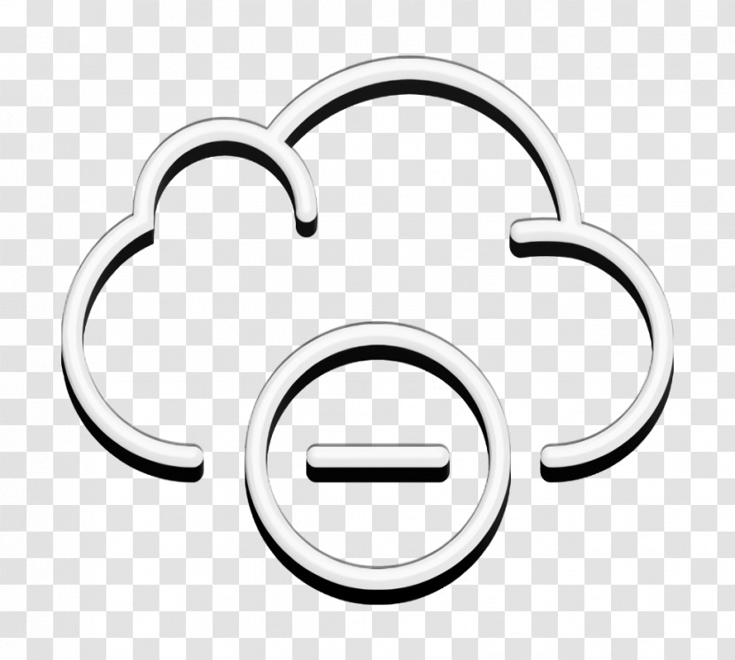 Data Icon Cloud Computing Icon Interaction Set Icon Transparent PNG
