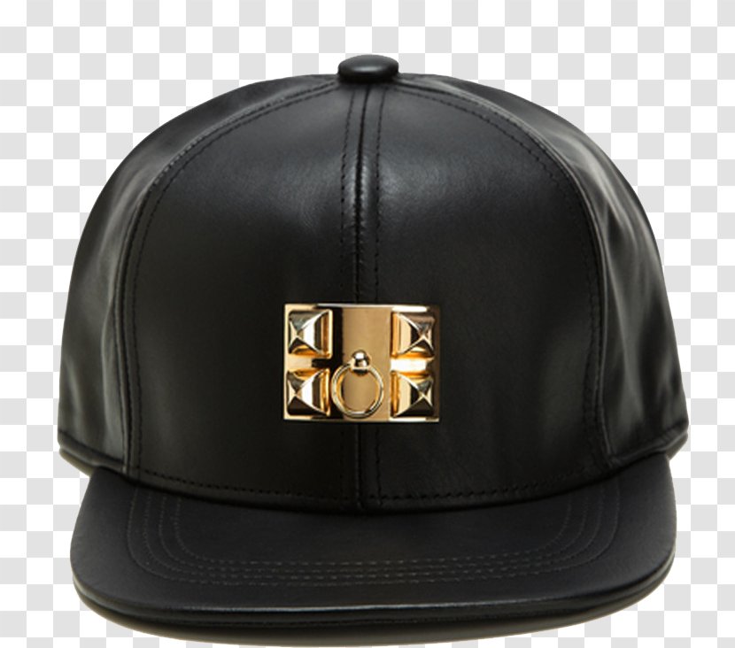 Hat Leather Baseball Cap Hermxe8s - Black Transparent PNG