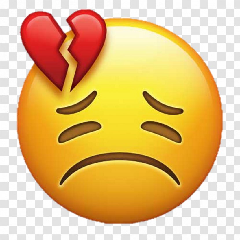 Emoji Broken Heart Love Smiley Transparent PNG