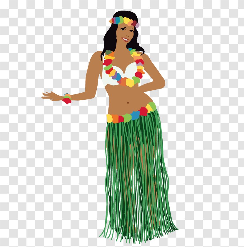 Africa Vecteur Illustration - Fashion Design - Island Beauty Creative Hand-painted Poster Transparent PNG