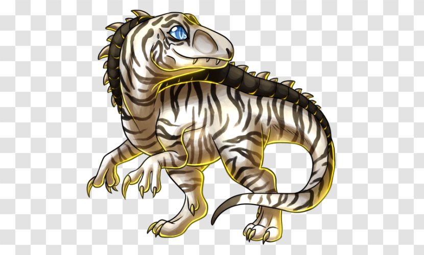 Acrocanthosaurus Tiger Reptile Dinosaur T-shirt Transparent PNG