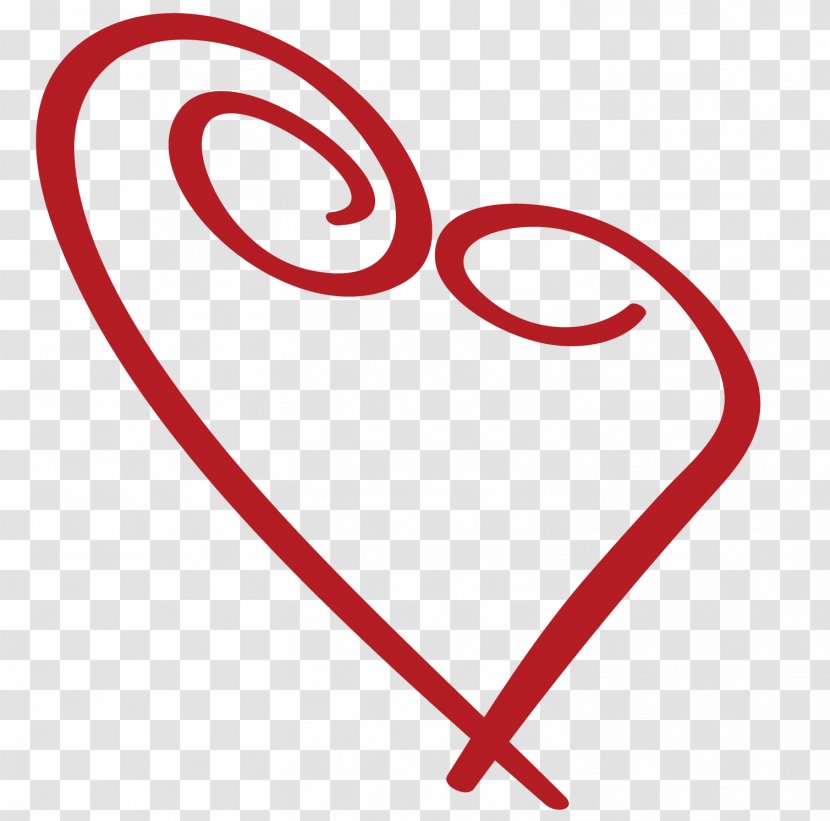 A Simple Heart-shaped - Cartoon - Watercolor Transparent PNG