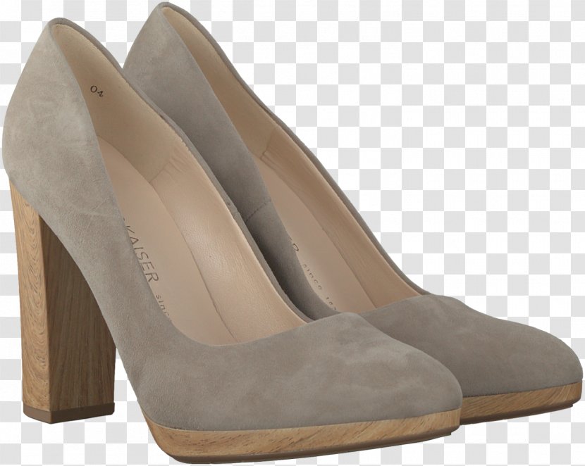 Shoe Footwear Suede Beige Brown - Outdoor - High Heel Transparent PNG