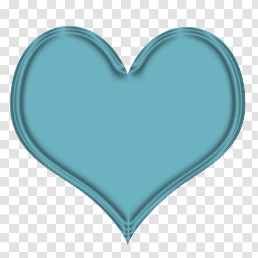 Blue Heart Clip Art Transparent PNG