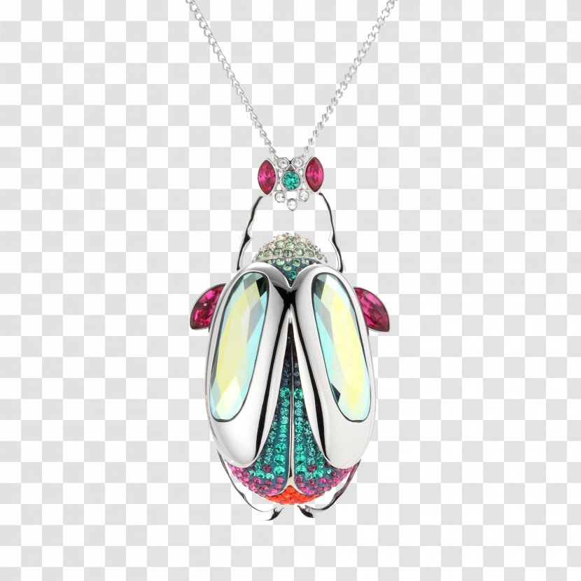 Locket Necklace - Copyright - Beetle Transparent PNG