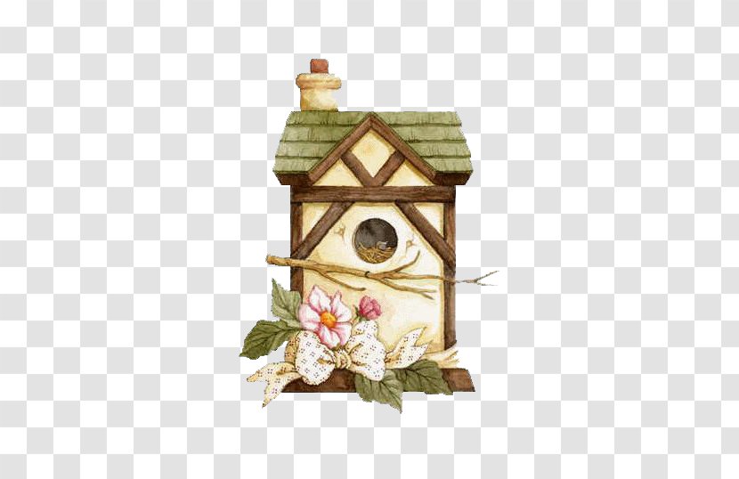 Camargue Birdcage Nest Box Cabane - Birdhouse - Flower House Transparent PNG