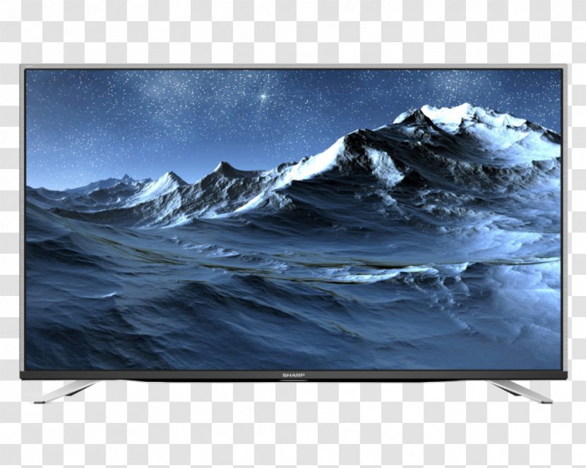 LED-backlit LCD 4K Resolution Ultra-high-definition Television 1080p Sharp Aquos Smart Tv Da 40 Transparent PNG