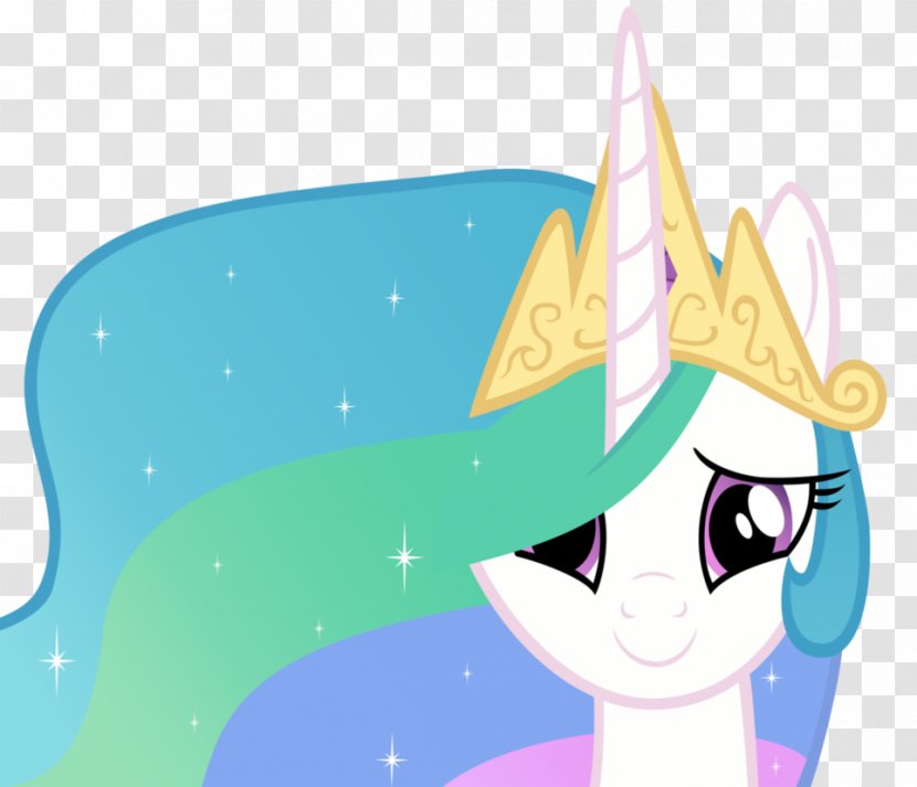 Princess Celestia Pony Animation - Keep Calm And Flutter On - Unicorn Face Transparent PNG