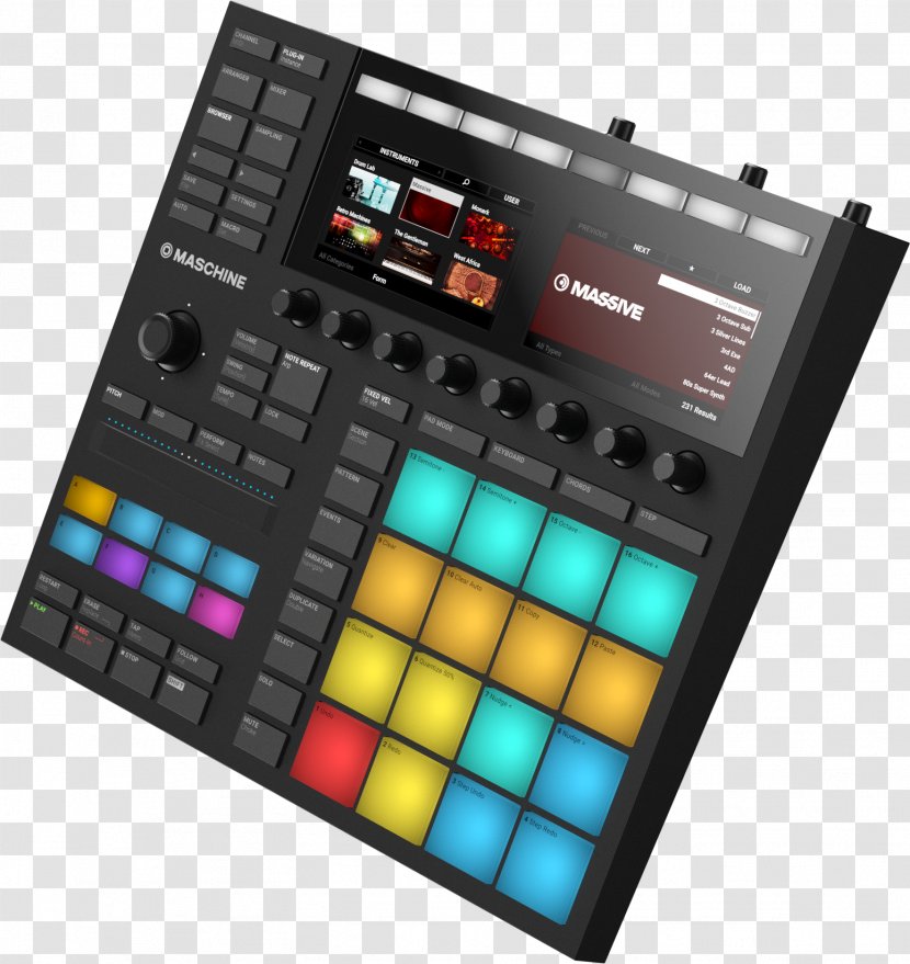 Maschine Native Instruments Ableton Live Akai MPC60 - Frame - Musical Transparent PNG