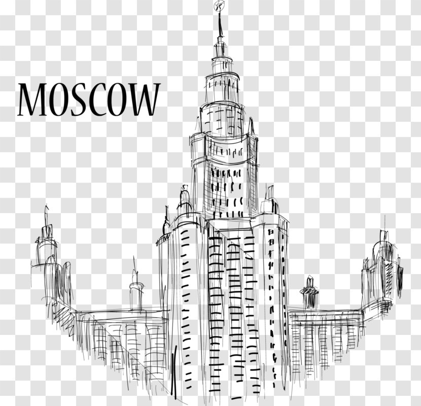 Moscow Colosseum Drawing - Facade Transparent PNG