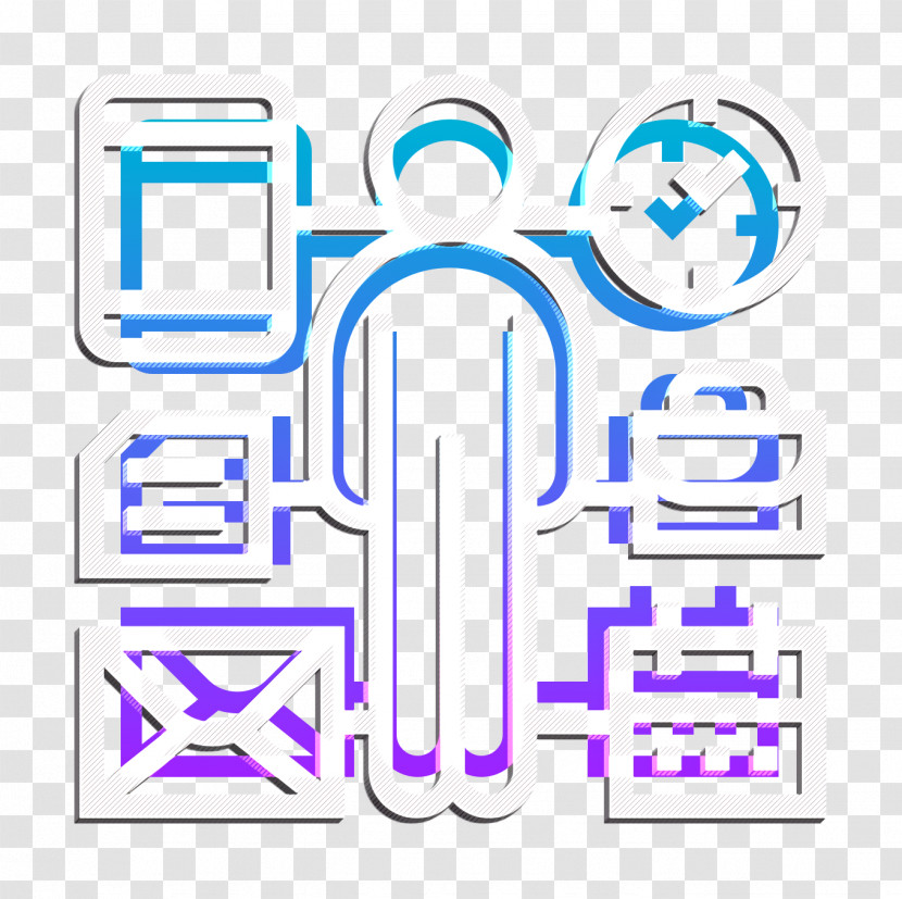 Business And Finance Icon Time Management Icon Concentration Icon Transparent PNG