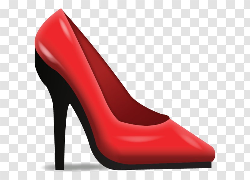 Shoe High-heeled Footwear Emoji Sneakers Stiletto Heel - Heels Transparent PNG