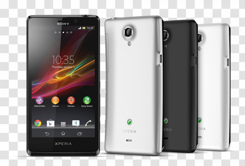 Sony Xperia T Z Mobile S Smartphone - Phones Transparent PNG