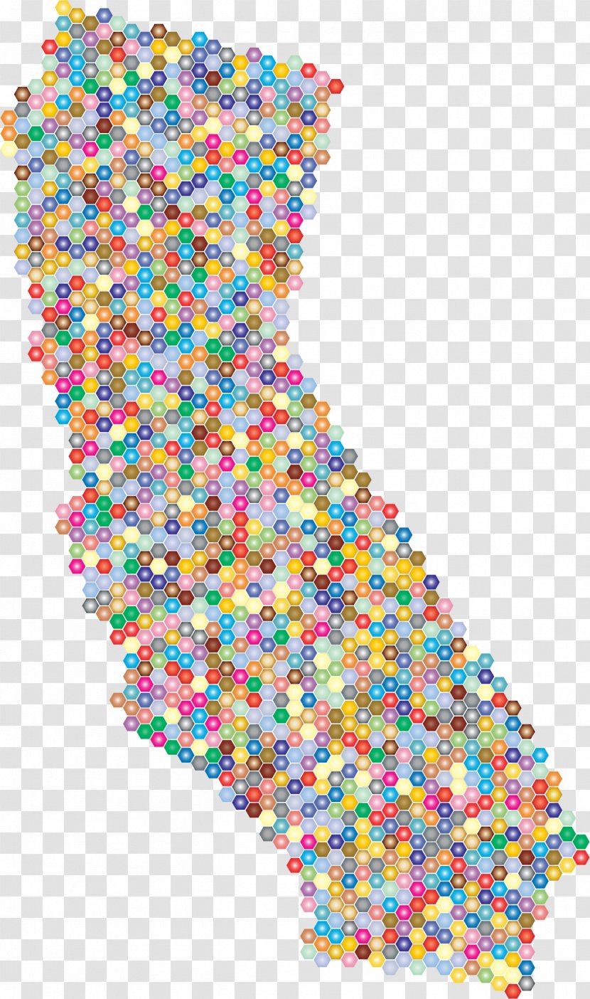 California Clip Art - Royaltyfree - Mosaic Transparent PNG