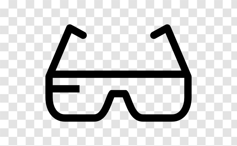 Glasses Goggles Line Clip Art - Eyewear Transparent PNG