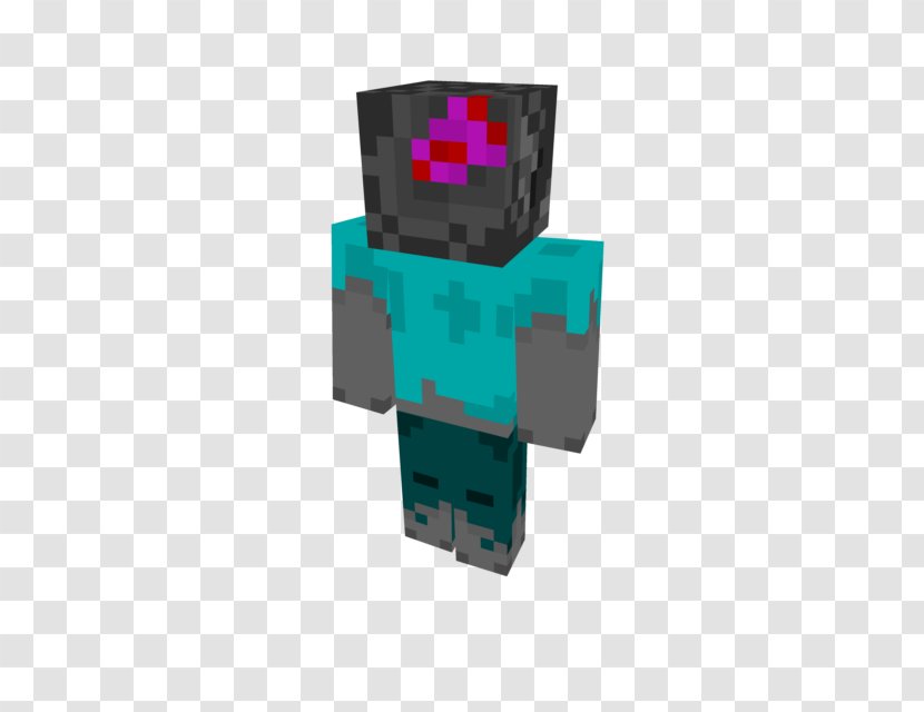 Plastic Turquoise - Minecraft Character Transparent PNG