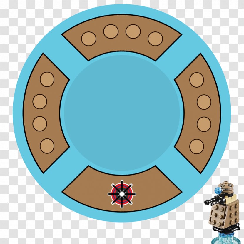 Lego Dimensions Xbox 360 Dalek Toy - One Transparent PNG