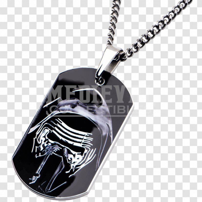 Kylo Ren Charms & Pendants Star Wars Chain Dog Tag - Episode Vii - Necklace Transparent PNG