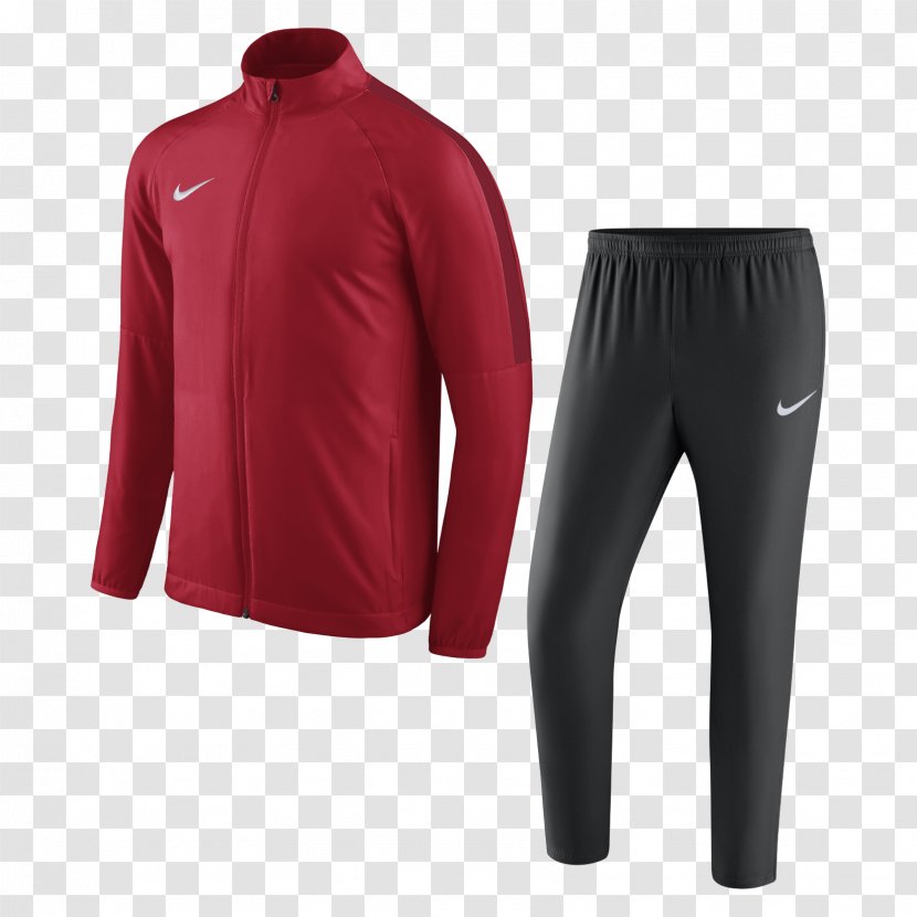 Tracksuit Nike Academy Clothing Jacket - Neck - Suit Transparent PNG
