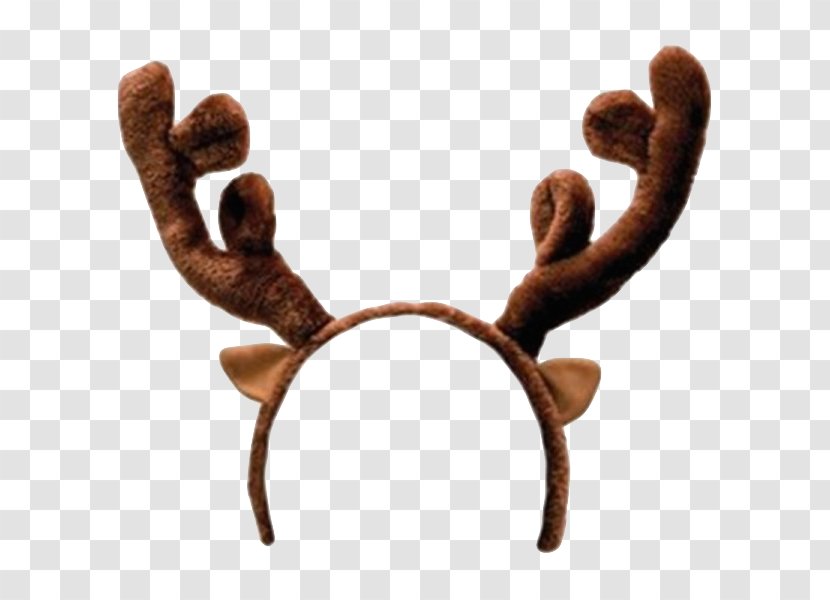 Reindeer Moose Antler Headband - Deer Transparent PNG