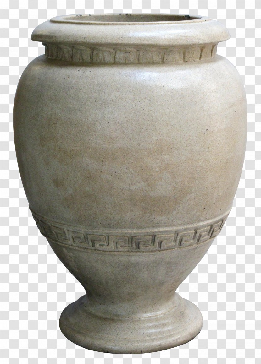 Alameda Urn Ceramic Vase Pottery - Jardiniere Transparent PNG
