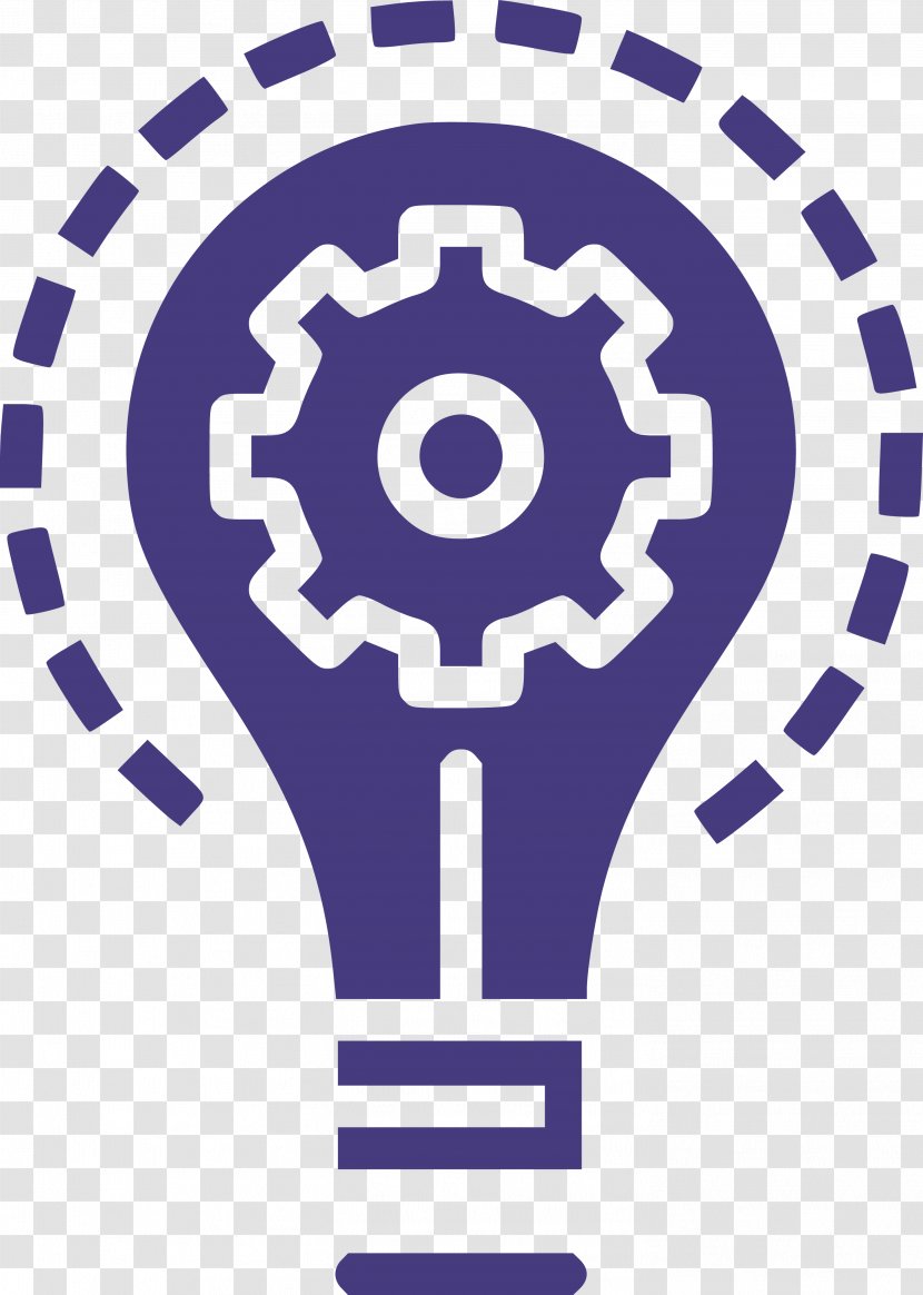 Incandescent Light Bulb Innovation Lighting Electricity - Organization - Gears Transparent PNG