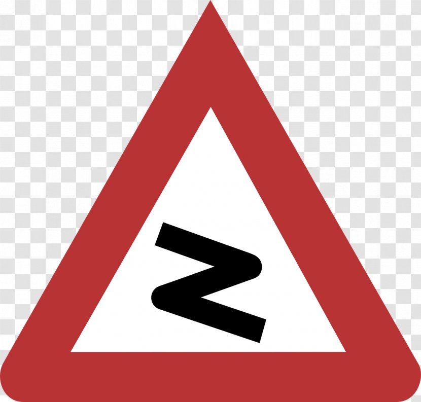 Traffic Sign Road Bourbaki Dangerous Bend Symbol Warning Transparent PNG