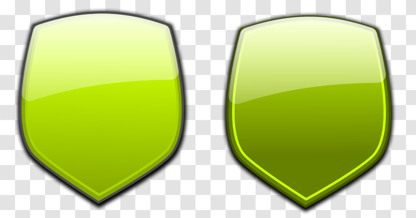 Download Clip Art - Yellow - Shield Transparent PNG
