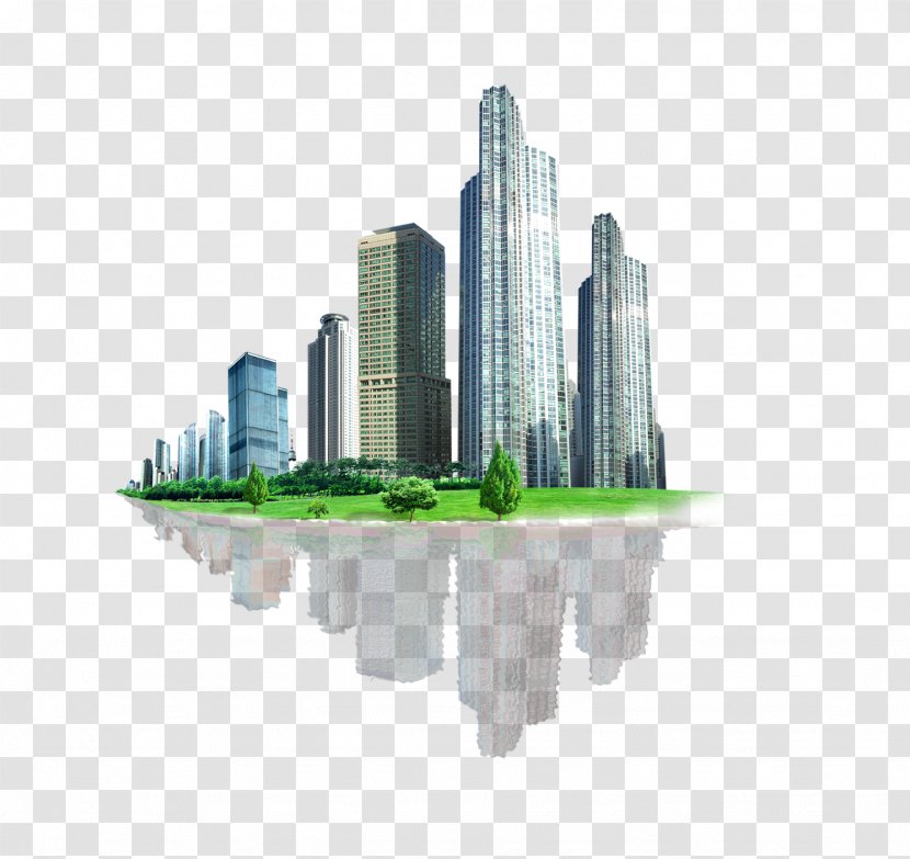 High-rise Building Materials Business - Cityscape Transparent PNG