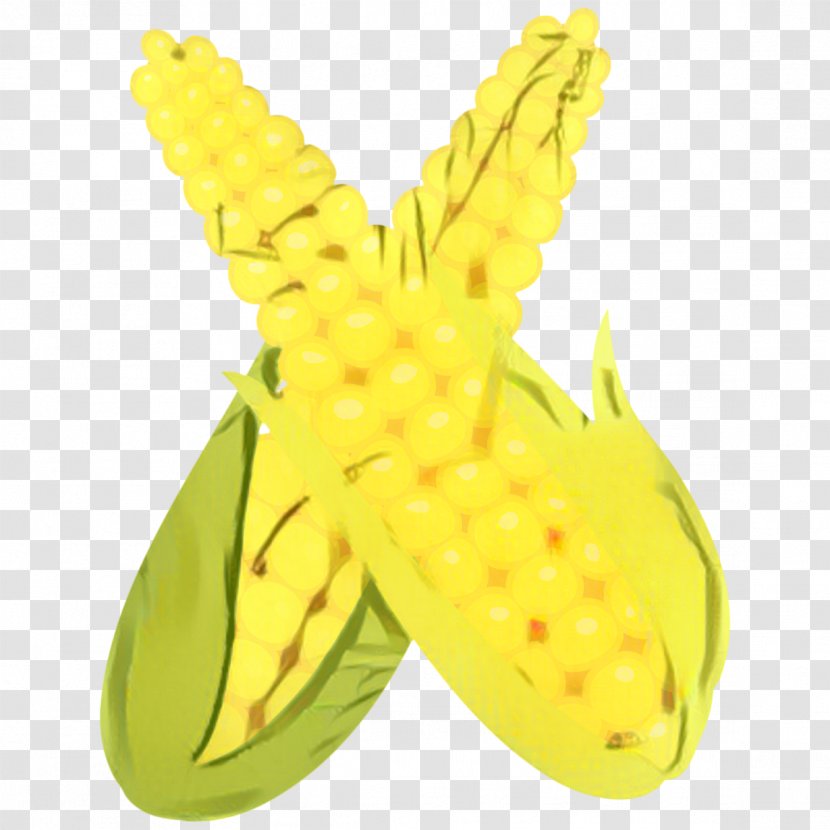 Banana Cartoon - Corn - Fruit Plant Transparent PNG