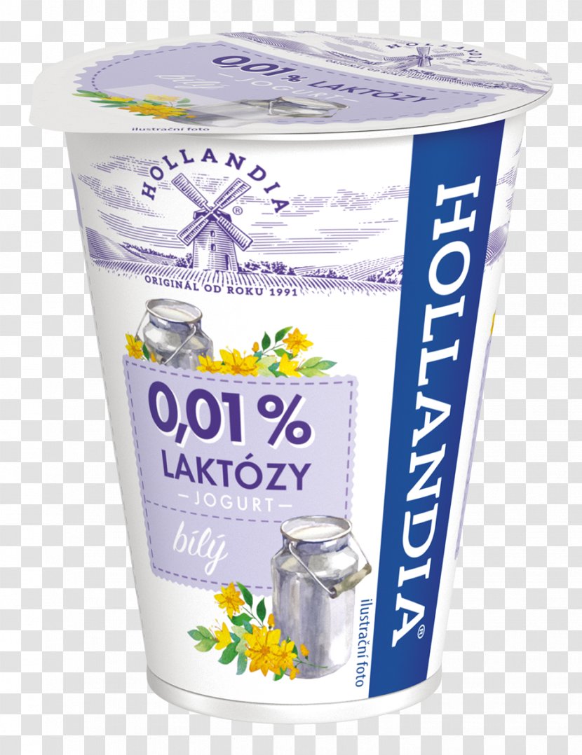 Milk Yoghurt Lactose Hollandia Karlovy Vary, A.s. Lactobacillus Acidophilus Transparent PNG