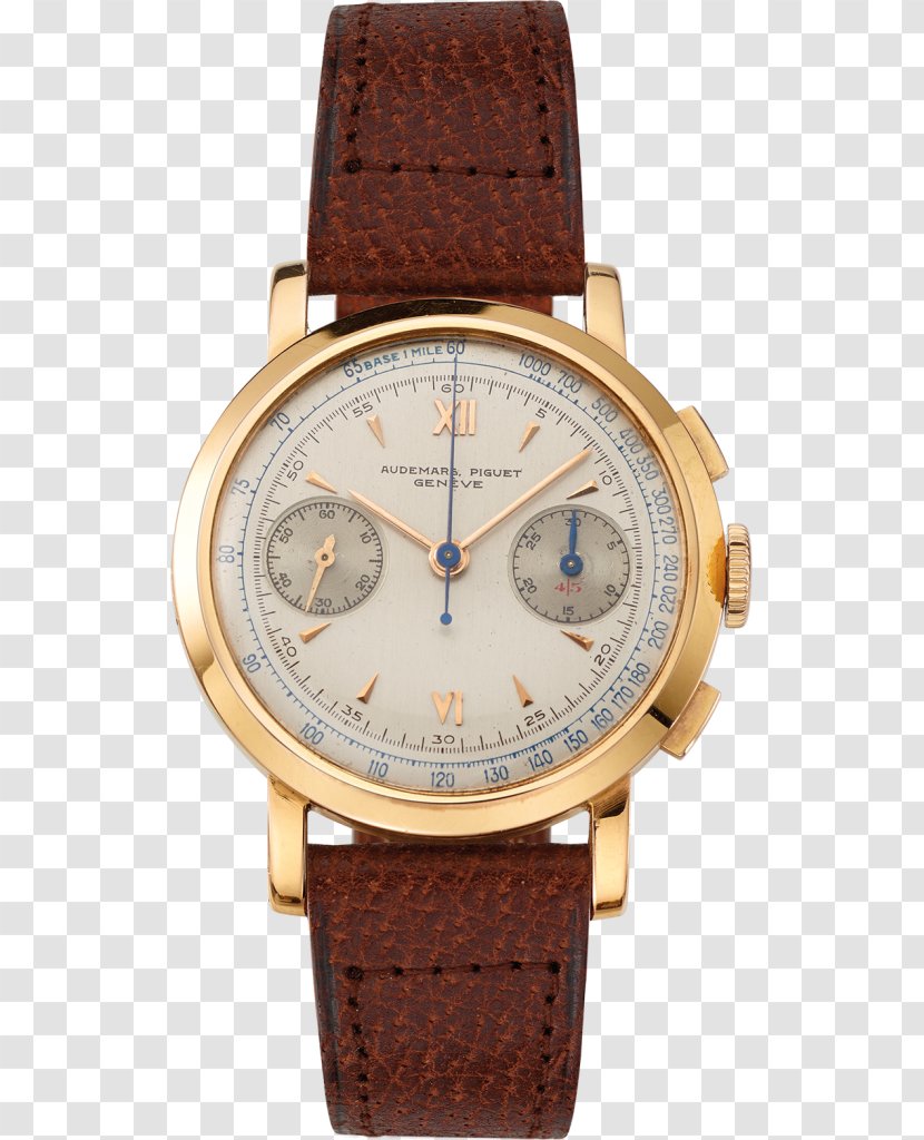 Watch Union Uhrenfabrik GmbH Clock Chronograph Jewellery - Brown - Audemars Piguet Transparent PNG