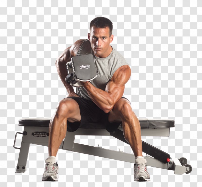 Bench Dumbbell Exercise Weight Training Powerblock Inc - Flower Transparent PNG