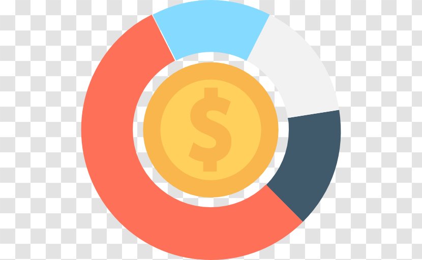 Digital Marketing Advertising Management - Orange - Pie Chart Transparent PNG