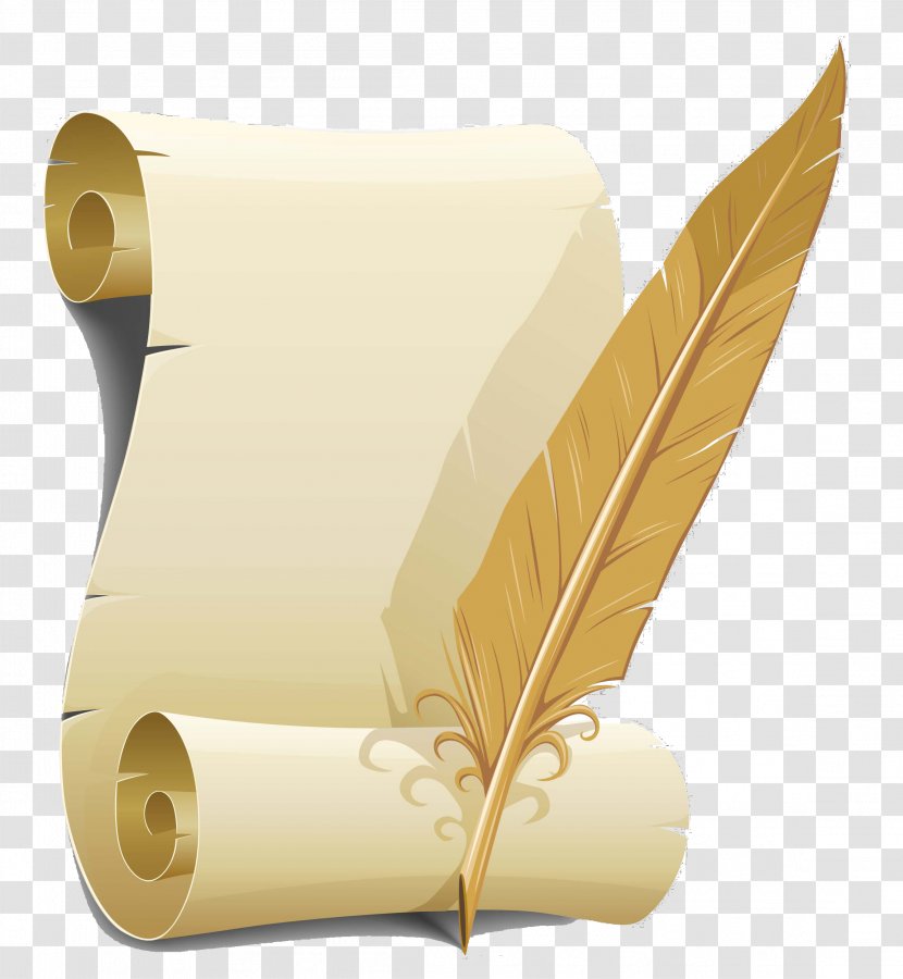 Printing And Writing Paper Stationery Quill Clip Art - Sticker Transparent PNG