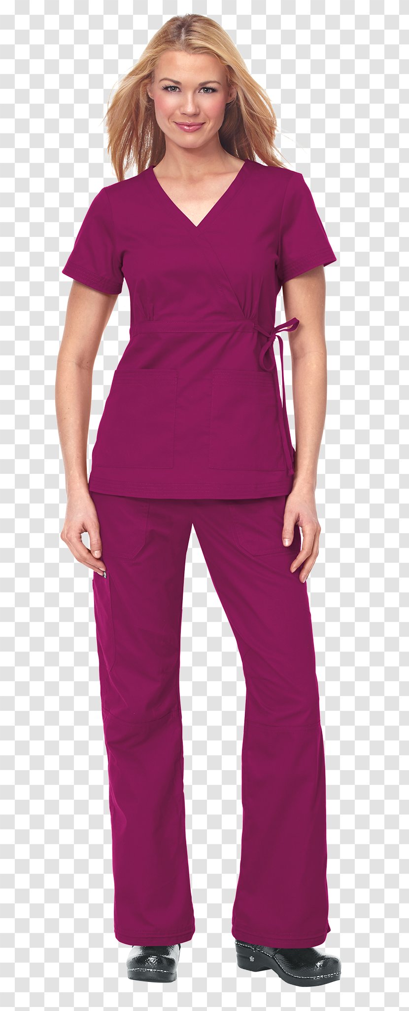 Scrubs Uniform Nurse Clothing Nursing Care - Costume - Raspberries From Top Transparent PNG